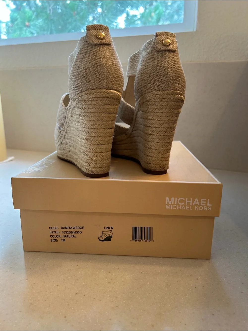 Michael Kors Damita Wedge Sandals
